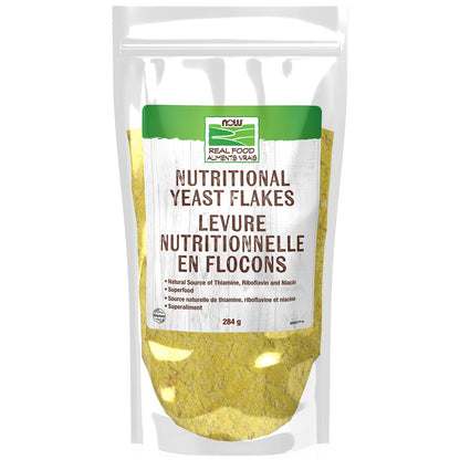 NOW Real Food Nutritional Yeast Flakes, 284g 🍁 All In One Marketplace Canada