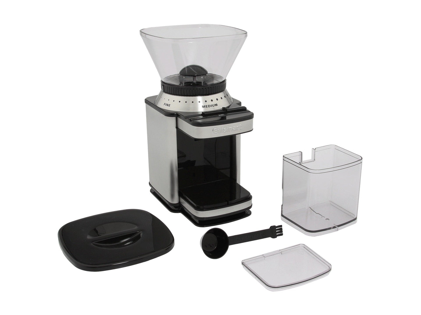 Cuisinart Electric Coffee Grinder, One-Touch Automatic Burr Coffee Grinder with 18-Position Grind Selector, Cup Size Selector for 4 – 18 Cups (DBM-8C)