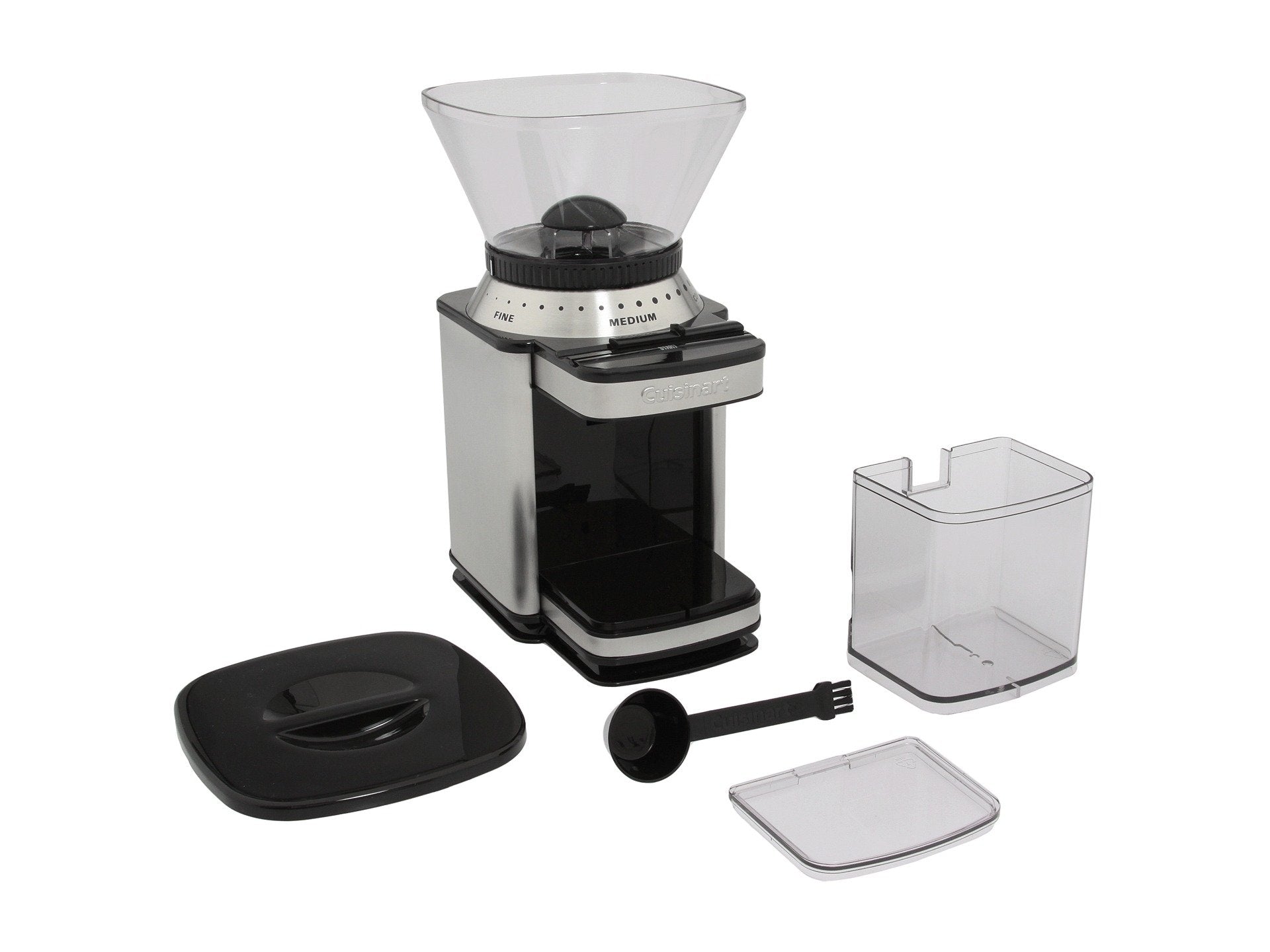 Cuisinart Electric Coffee Grinder, One-Touch Automatic Burr Coffee Grinder with 18-Position Grind Selector, Cup Size Selector for 4 – 18 Cups (DBM-8C)