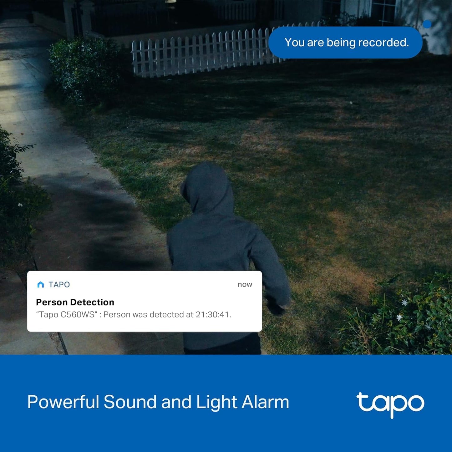Tapo 4K 8MP Pan/Tilt Outdoor Security Camera, 360° View, No Monthly Fee, Person/Vehicle & Motion AI Track, Starlight Color Night Vision, SD/Cloud Storage, Works w/Alexa & Google Home (Tapo C560WS)