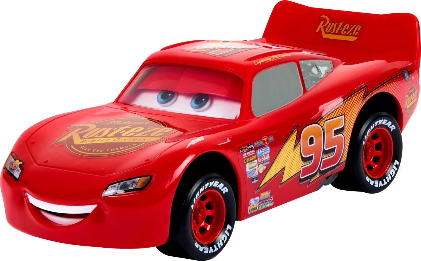 Mattel Disney and Pixar Cars Moving Moments Lightning McQueen Race Car Mattel