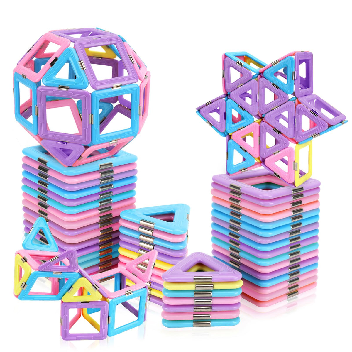Upgraded Magnetic Tiles Toys for 3 4 5 6 7 8+ Year Old Toddlers Boys Girls 🍁 All In One Marketplace Canada
