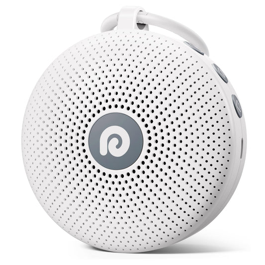 Dreamegg White Noise Machine - Portable Sound Machine for Baby Adult, Features Powerful Battery, 21 Soothing Sounds for Sleeping, Rechargeable Sleep Aid Sound Machine Baby for Home Travel Nursery Gift