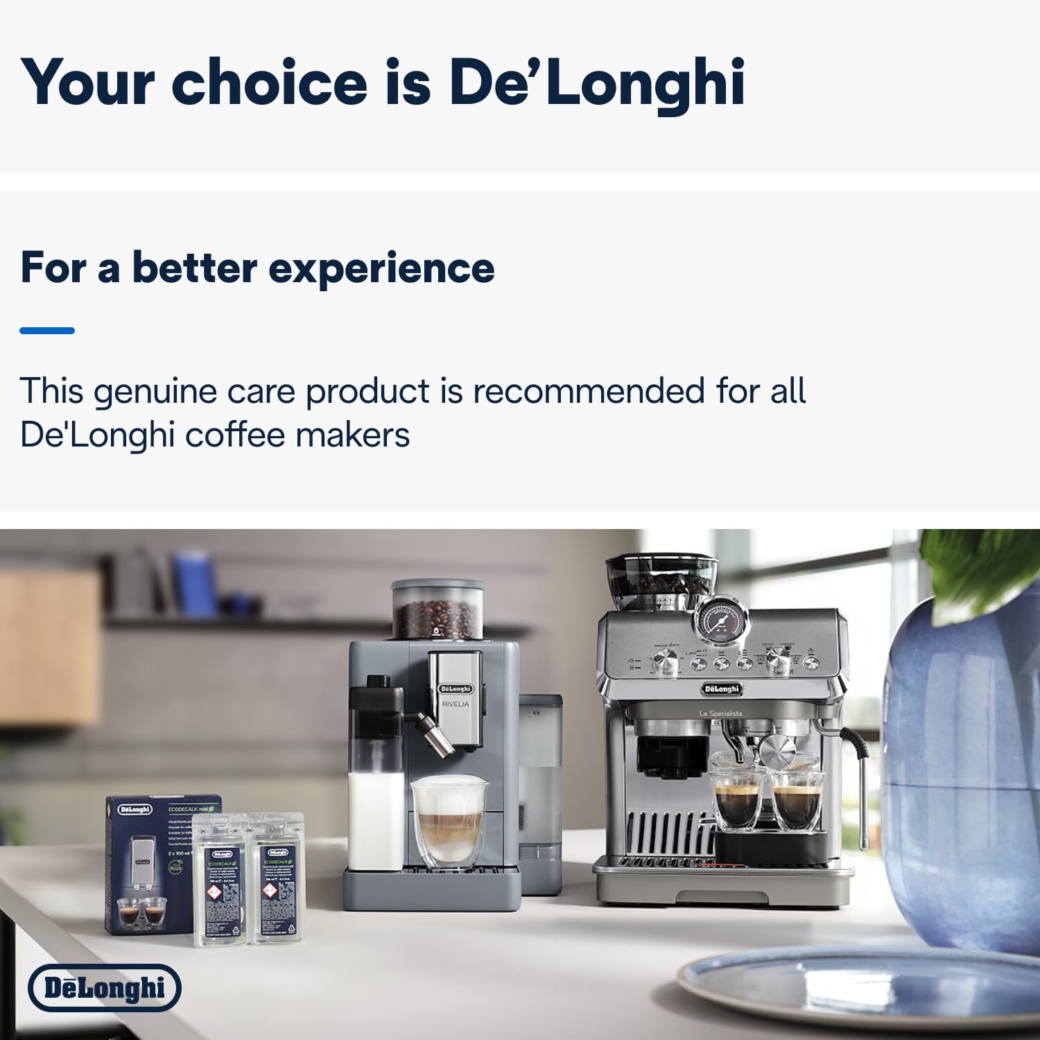 De'Longhi EcoDescaler Mini 2x100ml De'Longhi