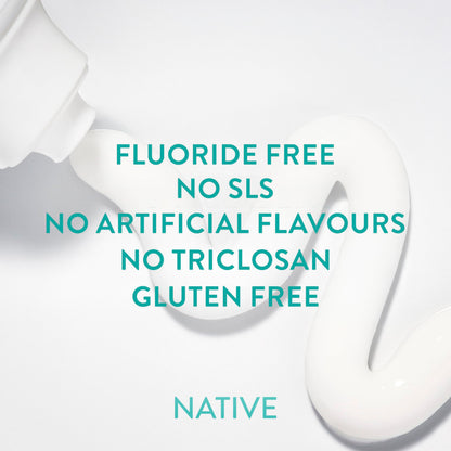 Native Fluoride Free Toothpaste, Peppermint Flavor, 90mL 3 Pack 🍁 All In One Marketplace Canada