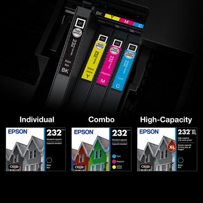 Epson 232 Genuine Ink Cartridge XL Black and Standard Color Combo Pack 🍁 All In One Marketplace Canada