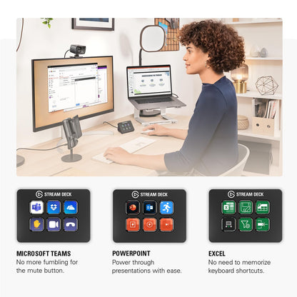 Elgato Stream Deck Mini, 6 Customizable LCD Macro Keys Elgato