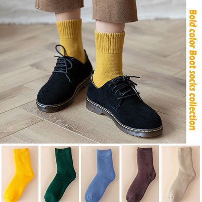VoJoPi Wool Socks for Women, 5 Pairs Warm Winter Thermal Cozy Crew Boot Ladies Gifts Socks for Hiking Walking 🍁 All In One Marketplace Canada