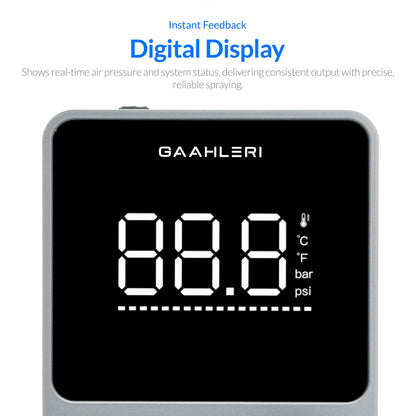 Gaahleri Airbrush Kit, Turbox mini Kit with GHAD-39 0.35mm, Dual-Action Airbrush & Air Compressor with 18 Gear Air Control, Ultra-Quiet, Multi-Scenario, for Painting, Modeling, Cake Decor 🍁 All In One Marketplace Canada