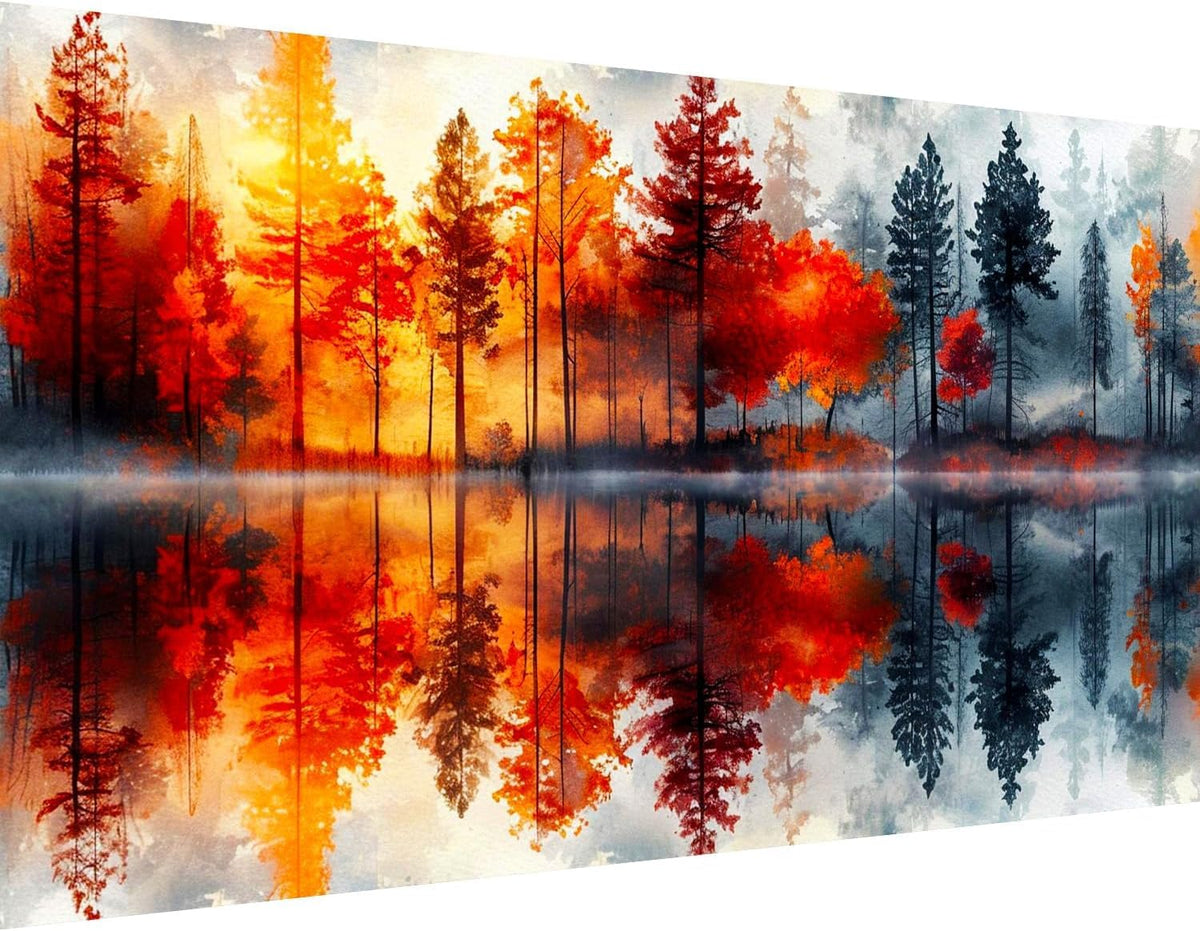 Large Diamond Art Kits for Adults, DIY Landscape Wall Decor 🍁 All In One Marketplace Canada