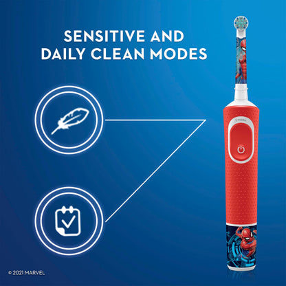 Oral-B Kids Electric Toothbrush featuring Marvel's Spiderman, for Kids 3+ 🍁 All In One Marketplace Canada