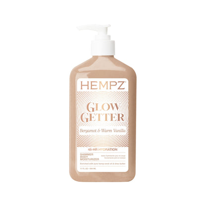 Hempz Glow Getter Body Lotion, Hydrating Moisturizer with Shimmer, 500 ml. - Available at All In One Marketplace Canada