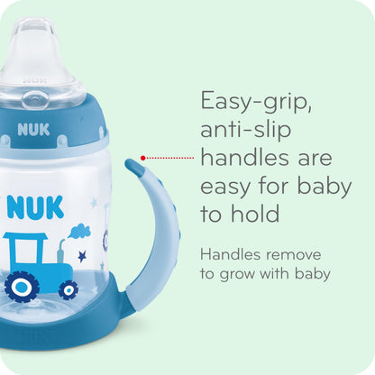 NUK Fun Grips Hard Spout SippyCup, 10 oz (300 mL), Blue & Green, 12+ Months, 4 Pack 🍁 All In One Marketplace Canada