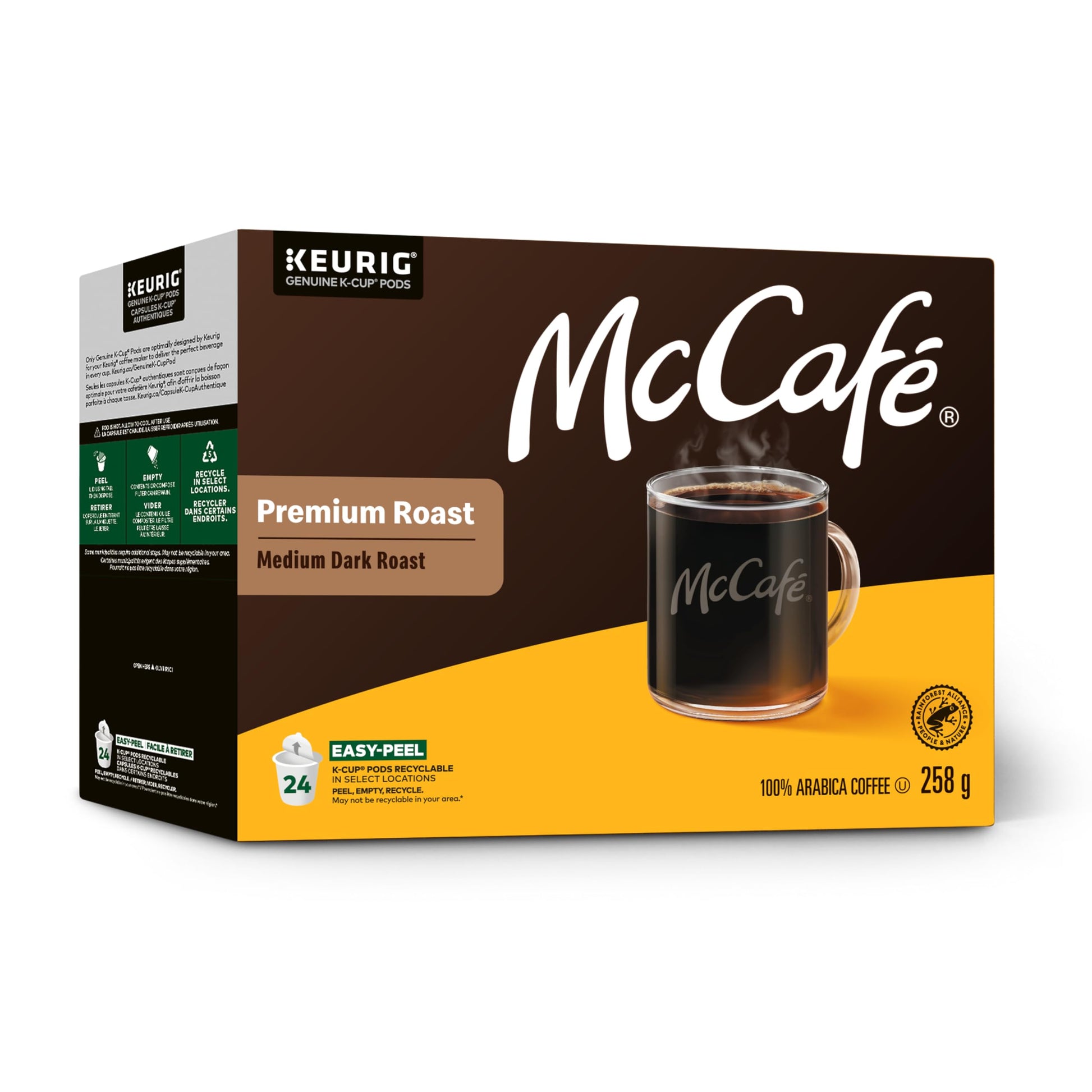 McCafé Premium Medium Dark Roast, K-Cup Coffee Pods, 24 Count