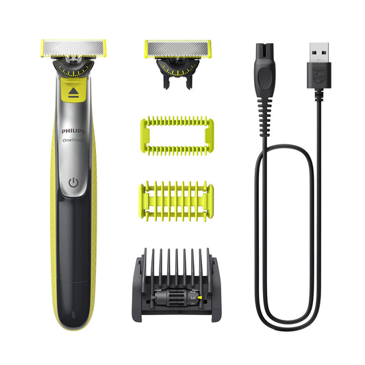 Philips OneBlade 360 Face & Body, Wet & Dry, Trim, Edge & Shave with the 5-in-1 Adjustable Comb and Body Comb, QP2834/23 - Available at All In One Marketplace Canada