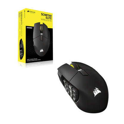 CORSAIR Scimitar Elite Wireless SE MMO PC Gaming Mouse – 33,000 DPI, 16 Programmable Buttons, Key Slider, Elgato Virtual Stream Deck, 1,000Hz Polling, Up to 150-Hour Battery – Gunmetal 🍁 All In One Marketplace Canada