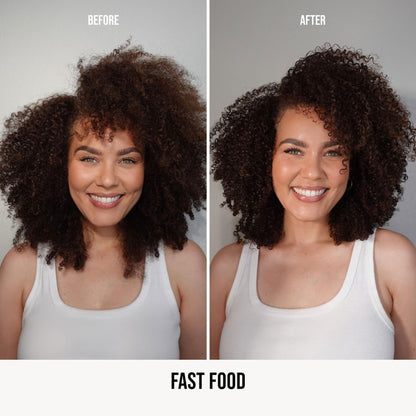 AG Care Fast Food Leave On Conditioner - Ulta-Shine and Weightless Conditioner, 8 Fl Oz - Available at All In One Marketplace Canada