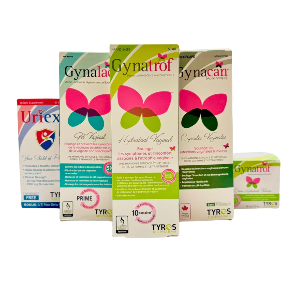 Gynacan – Boric Acid 600mg-Vaginal Capsules-Relieves Yeast Infections-pH Balanced Formula- Antibiotic-Free-with Applicator-30 Count-Made in Canada