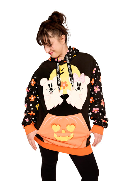 Loungefly LF Disney Mickey and Friends Halloween Hooded Sweatshirt XL