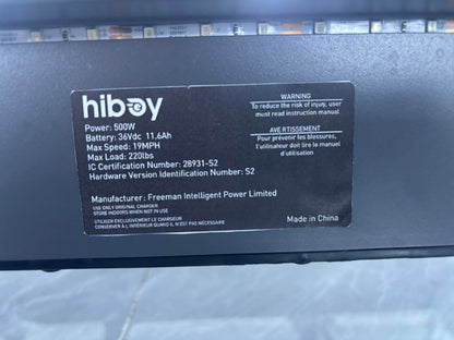 Hiboy S2 Pro Electric Scooter, 500W Powerful Motor, 10" Solid Tires, 25Miles/40KM Range & 19Mph/30 KPH Folding Commuter Electric Scooter for Adults 🍁 All In One Marketplace Canada