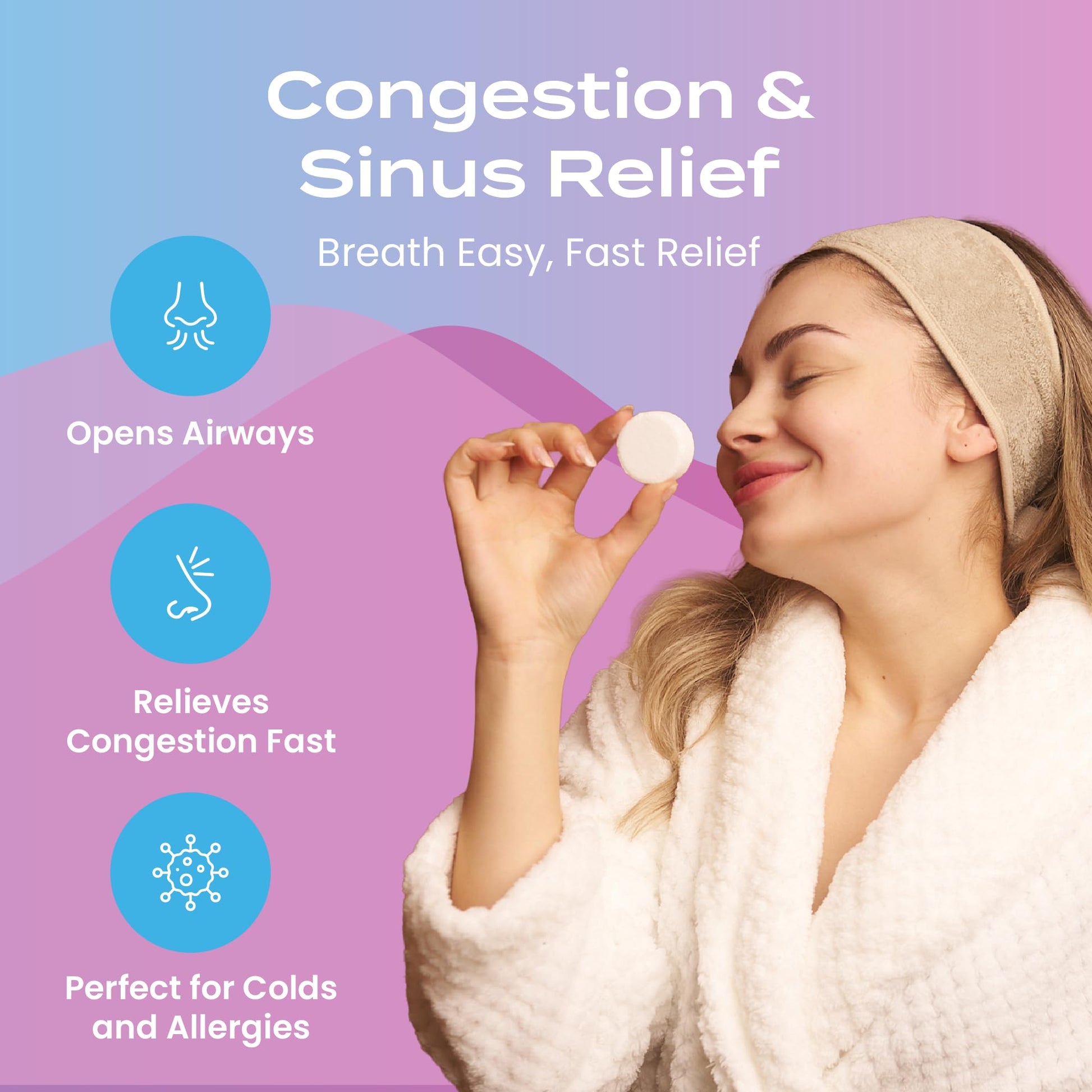 Body Restore Shower Steamers Aromatherapy 6 Pack – Fathers Day Gift for Dad, Birthday Gift for Women and Men, Relaxation Stress Relief Self Care – Bloom - Available at All In One Marketplace Canada