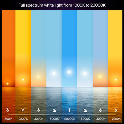 Philips Hue Smart LED A19 Bulb, White and Color Ambiance, E26 Base, 9.5W, Full Spectrum Light 1000K-20000K, 1100 Lumens, Dimmable, Works with Alexa, Google Assistant, and Apple Home, 1 Pack Philips Hue