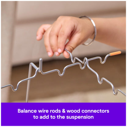 Spin Master Games, Suspend, A Balancing Family Game of Tricky Hangs & Steady Hands, Family Game Night, Learning Toy, 1-4 Players, for Ages 6 & Up Spin Master Games