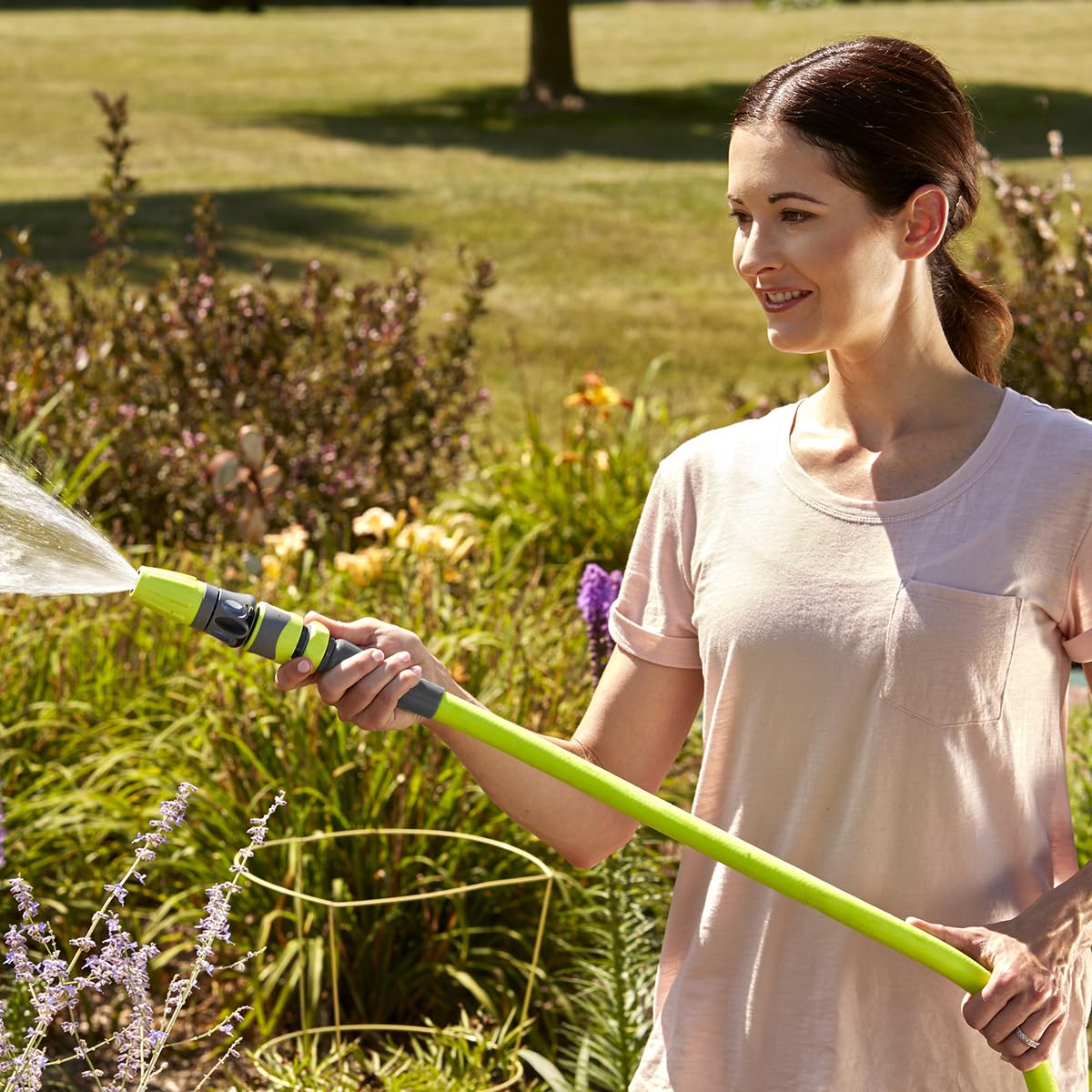 Flexzilla Garden Hose, 5/8 in. x 25'., Heavy Duty, Lightweight, Drinking Water Safe - HFZG525YW