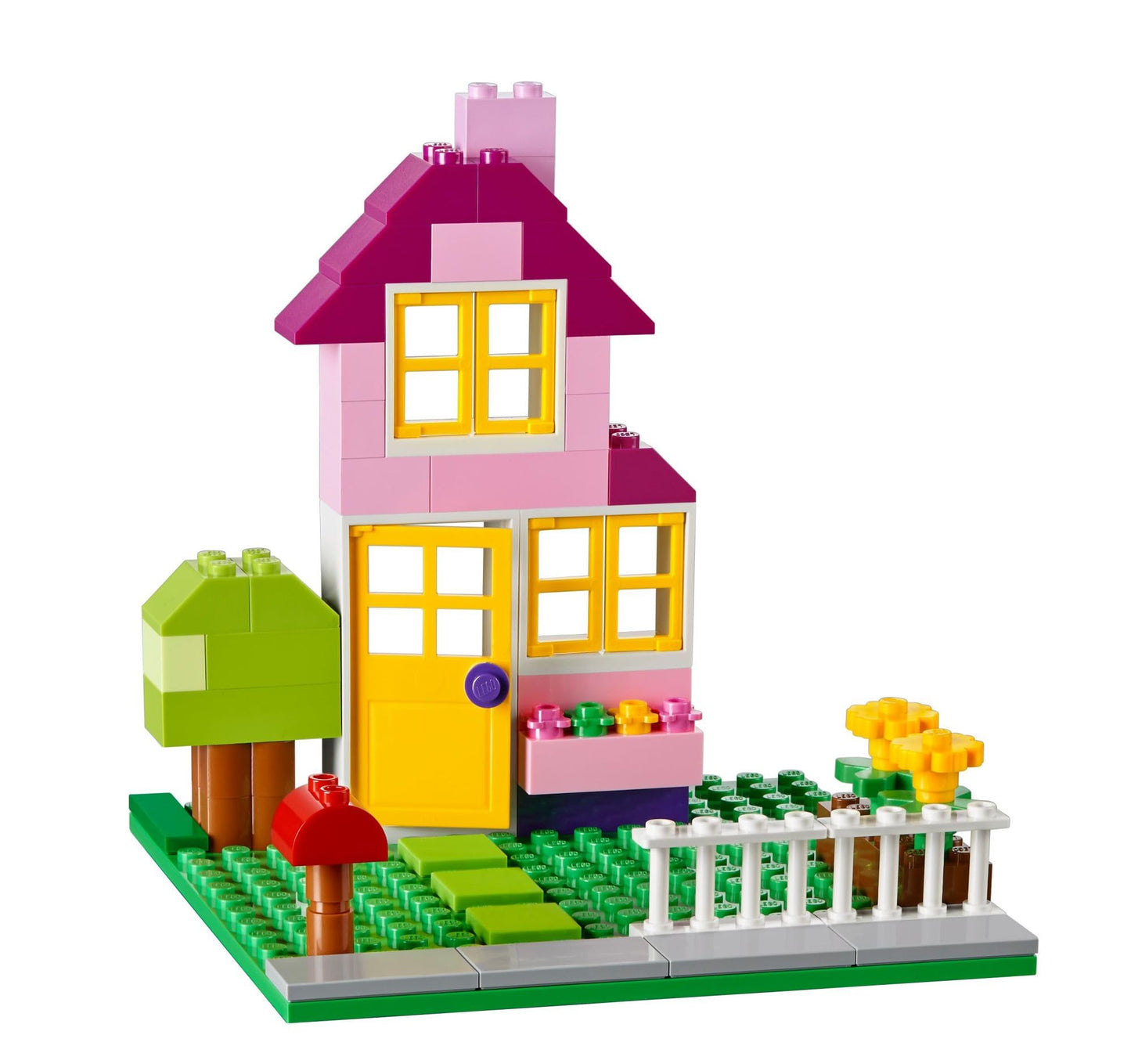 LEGO Classic Large Creative Brick Box 10698 Building Toy Set, Toy Storage Solution for Home or Classrooms, Interactive Building Toy for Kids, Boys, and Girls