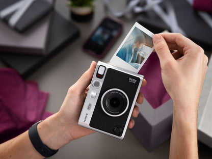 Fujifilm INSTAX Mini Evo Hybrid Instant Camera - Black