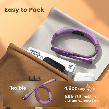 Glocusent Book Light, 80-Hr Rechargeable Reading Light, Bendable Neck Light 🍁 All In One Marketplace Canada