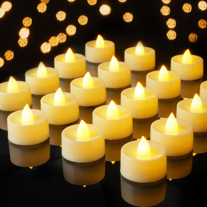 Amagic Tea Lights Battery Operated Fake Candles Flameless Electric Bright 🍁 All In One Marketplace Canada