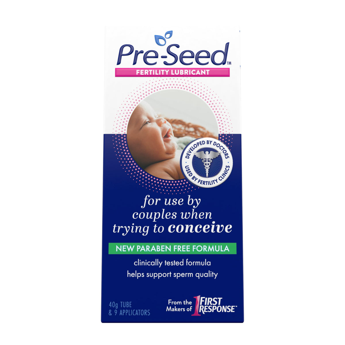 Pre-Seed Fertility Lubricant, 9 Applicators