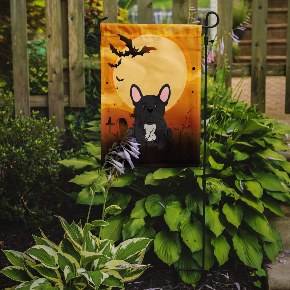 Drapeau de jardin Caroline's Treasures BB4280GF Halloween bouledogue français, petit, multicolore