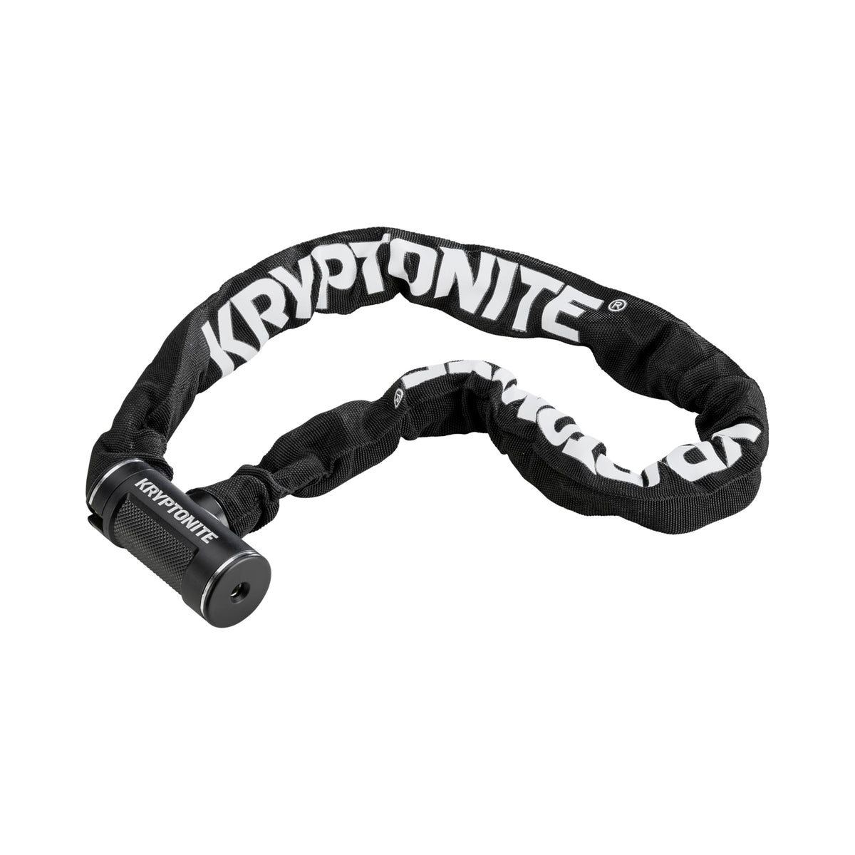 Kryptonite Key Chain Bike Lock, 3 Feet Long, 8mm Chain Links, Bicycle Chain Lock with Keys for Scooter Road Mountain Bikes