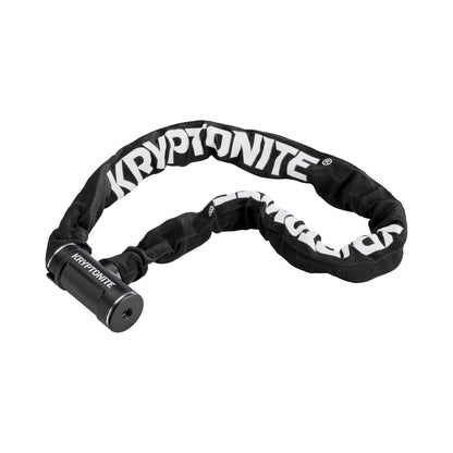 Kryptonite Key Chain Bike Lock, 3 Feet Long, 8mm Chain Links, Bicycle Chain Lock with Keys for Scooter Road Mountain Bikes