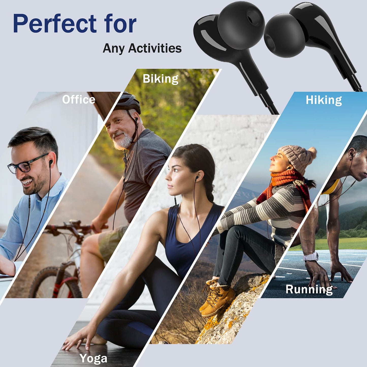 USB C Headphones for Samsung Galaxy S26 Ultra S25 S23 S22 S24 S21 A56 A55 A26 A35 A16 5G Magnetic in-Ear USB C Earbuds with Microphone Type C Earphones for iPhone 15 16 17 Pro Max Pixel 9 8 7 6 Pro