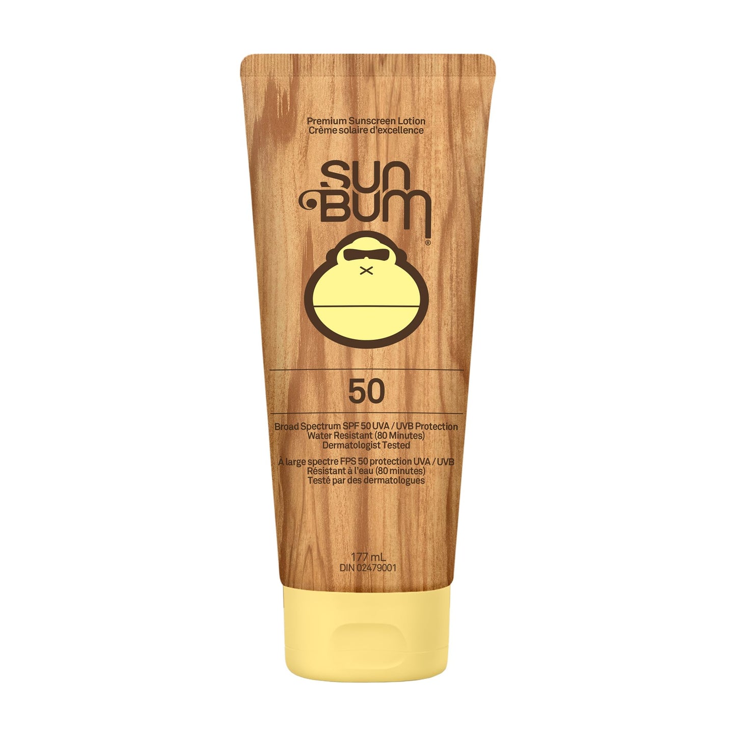 Sun Bum Original SPF 50 Sunscreen Lotion | Vegan and Reef Friendly (Octinoxate & Oxybenzone Free) Broad Spectrum Moisturizing UVA/UVB Sunscreen with Vitamin E | 177 ml