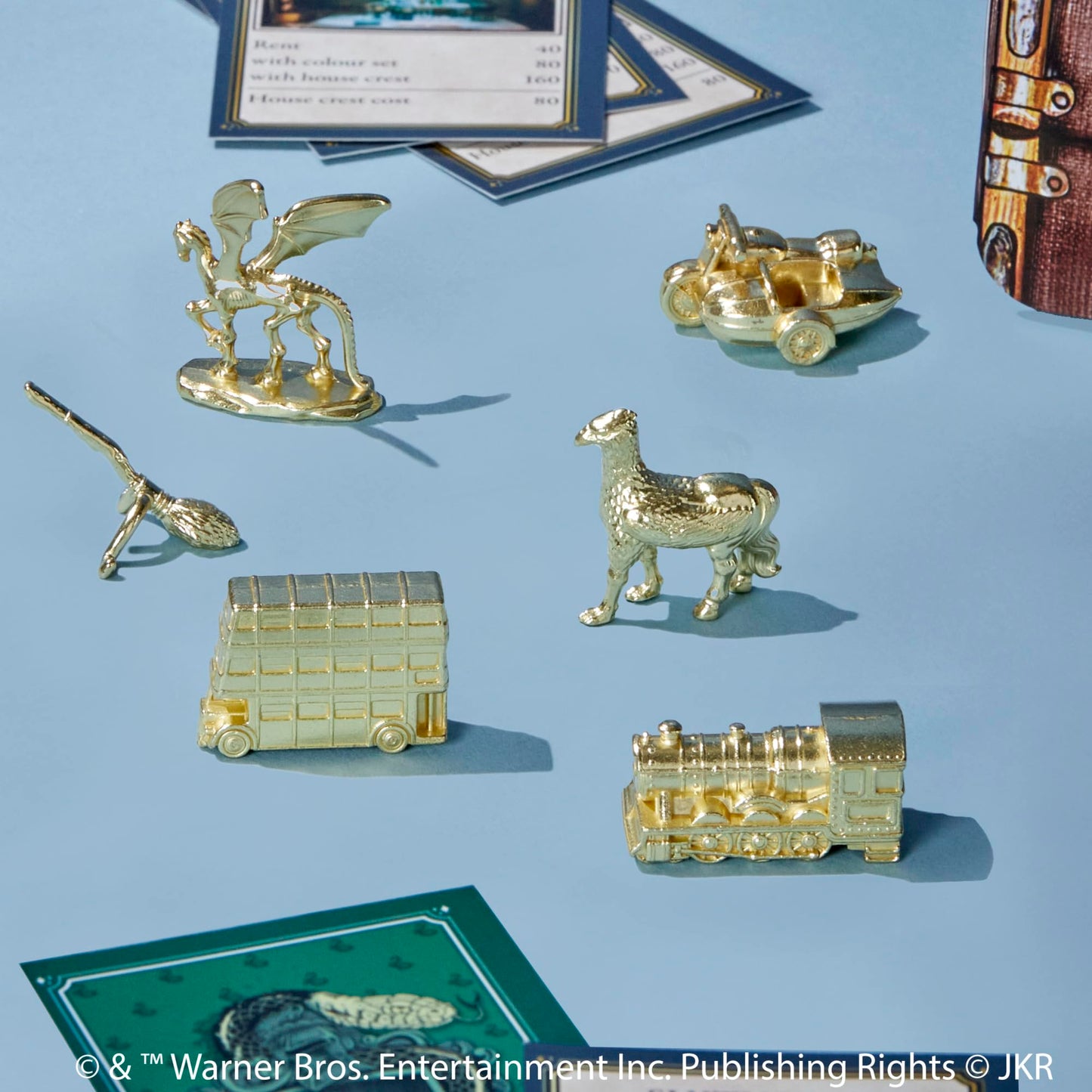 Monopoly Harry Potter Edition Board Game | A Magical Adventure at Hogwarts | Ages 8 and Up | 2 to 6 Players | Family Games | Gifts for Kids and Adults (English) Hasbro Gaming
