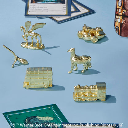 Monopoly Harry Potter Edition Board Game | A Magical Adventure at Hogwarts | Ages 8 and Up | 2 to 6 Players | Family Games | Gifts for Kids and Adults (English) Hasbro Gaming