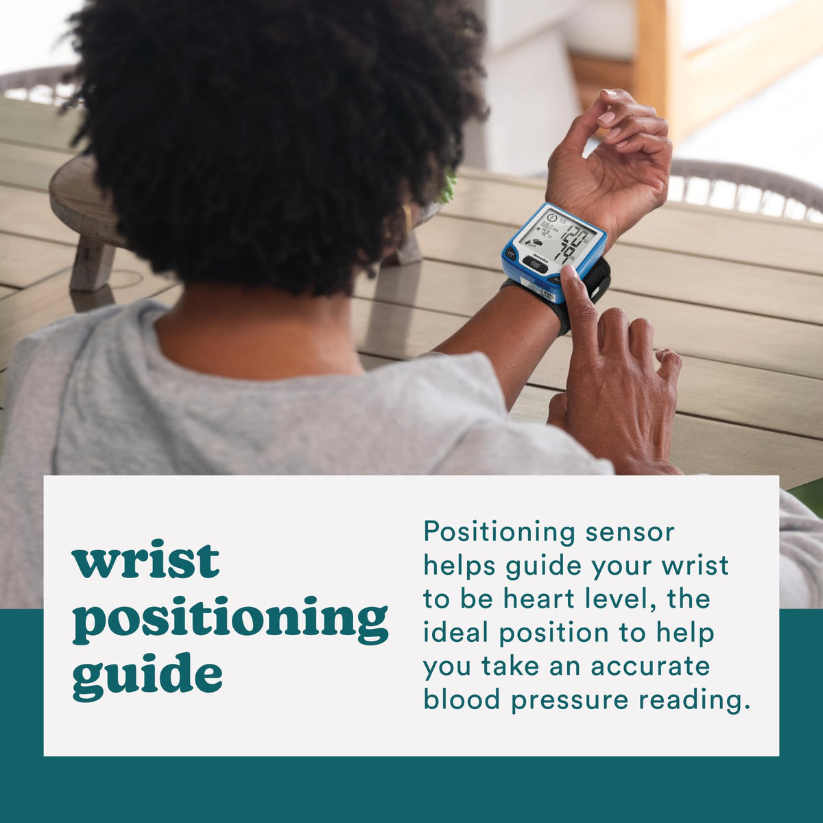 Homedics Automated Wrist Blood Pressure Monitor for Home Use
