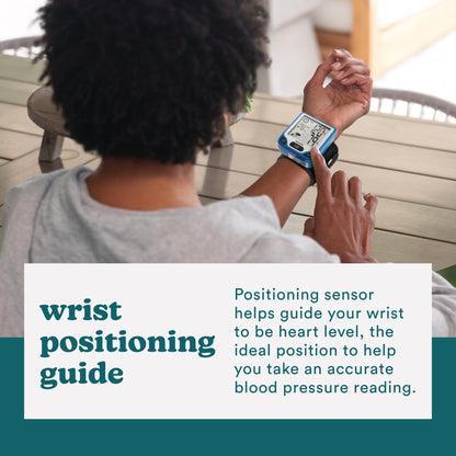 Homedics Automated Wrist Blood Pressure Monitor for Home Use