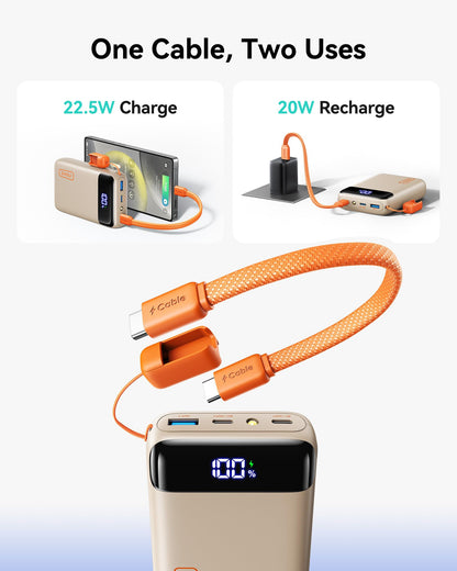 INIU Power Bank, Smallest 20000mAh 22.5W Fast Charging Portable Charger
