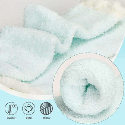 VoJoPi Fuzzy Socks for Women, 5 Pairs Soft and Warm Fluffy Winter Bed Cozy Sleeping Gifts Christmas Socks, Size 5-10 🍁 All In One Marketplace Canada