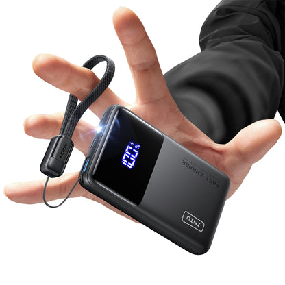 INIU Power Bank, Compact 10000mAh 45W PD Fast Charging Portable Charger