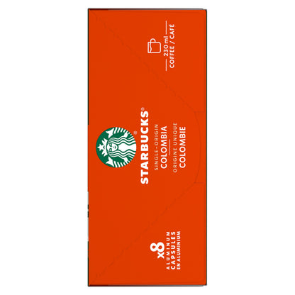 Starbucks Single Origin Colombia Medium Roast Nespresso Vertuo Capsules - 32 Count