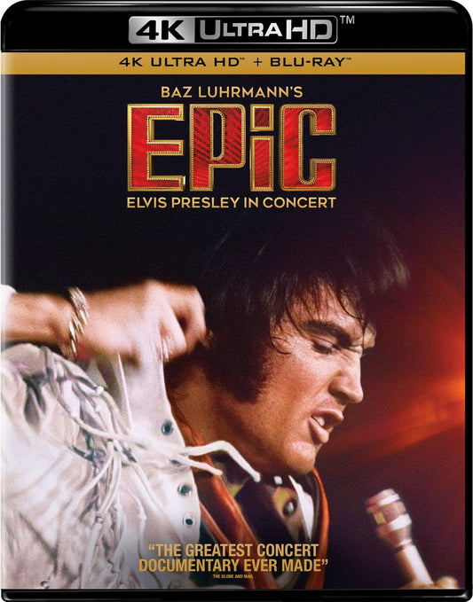 EPiC: Elvis Presley in Concert - 4K Ultra HD + Blu-ray 🍁 All In One Marketplace Canada