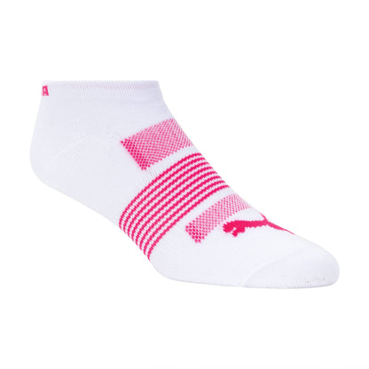 PUMA Women's 6 Pack Runner Socks, White, 9-11 - Available at All In One Marketplace Canada