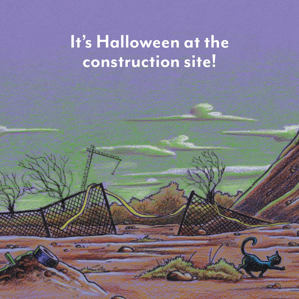 Frisson sur le chantier ! : Un livre à rabats pour Halloween