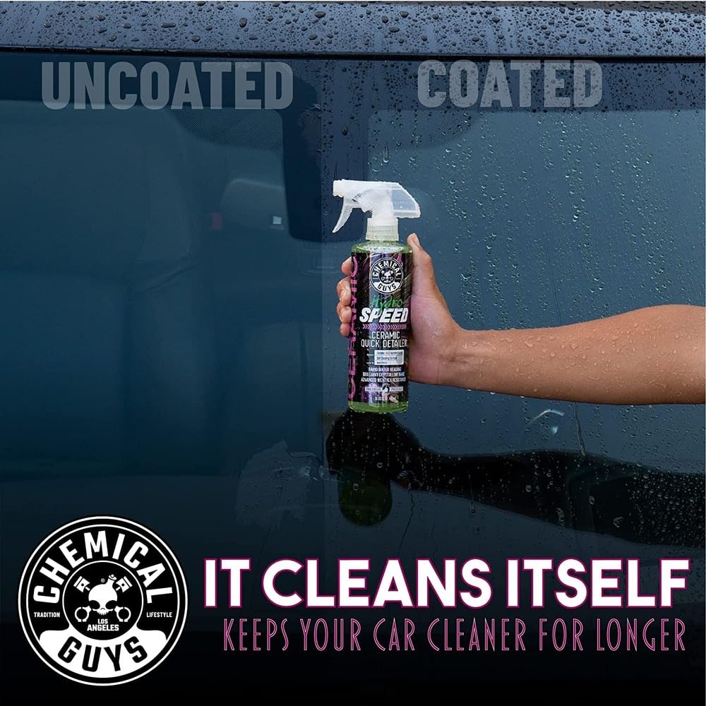 Chemical Guys HydroSpeed Ceramic Quick Detailer, Safe for Cars, Trucks, SUVs, Motorcycles, RVs & More, 473 ml Chemical Guys